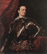 DYCK, Sir Anthony Van Portrait of a Young General dfgj oil
